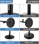 BILIONE Desktop Microphone Stand Bundle with Pop Filter Shock Mount Clip view 7