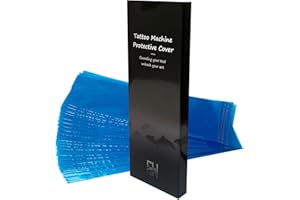 EH Tattoo Large Self Sealing Pen Covers 100Pcs Waterproof Thickened Tattoo Bags 7Inch for Pen Machine Accessories