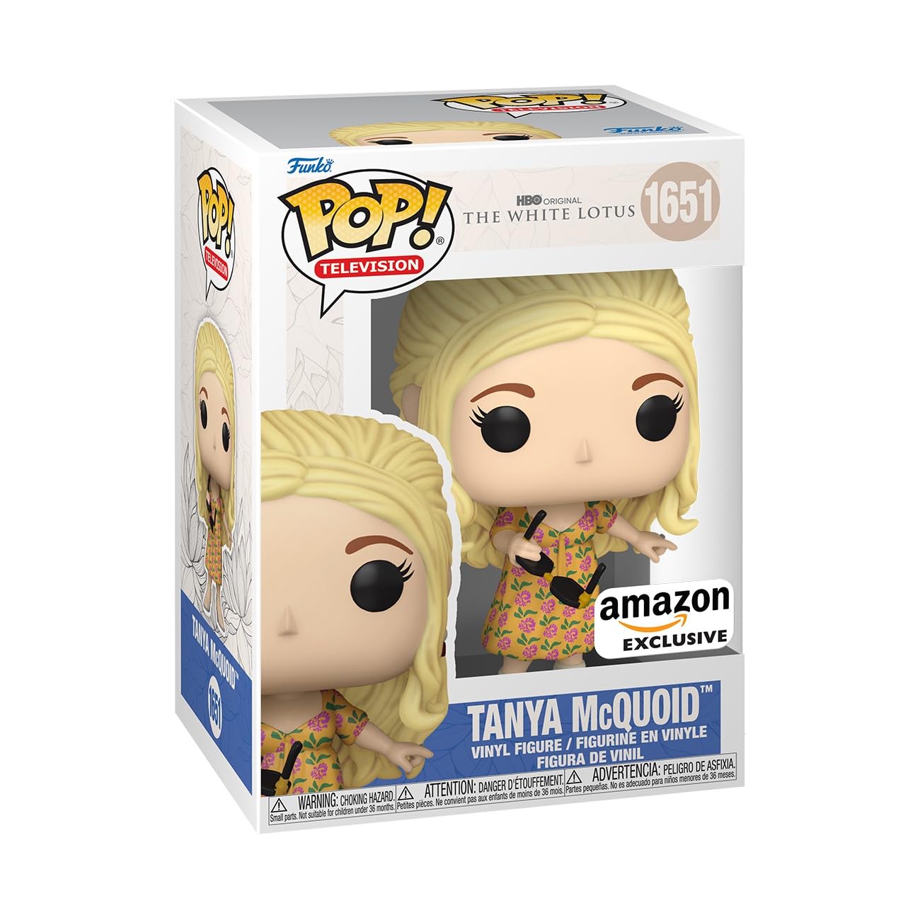 Photo 1 of ***2 INCLUDED***Funko Pop! TV: White Lotus- Tanya McQuoid - Boat - Amazon Exclusive - Collectable Vinyl Figure - Gift Idea - Official Merchandise***2 INCLUDED***