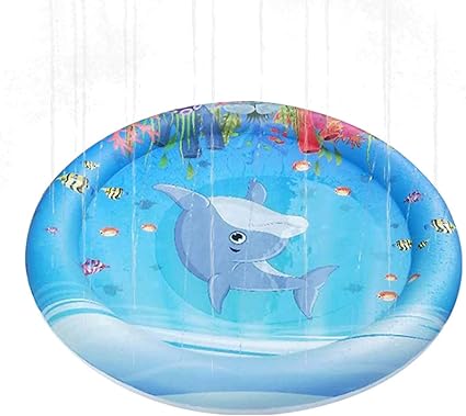 Tapis De Jeu Gonflable Pour Enfants Pour L Ete L Exterieur La Cour Le Jardin La Famille Les Jeux D Eau Jouet A L Eau Cadeau Amusant 39inch Amazon Ca Jeux Et Jouets
