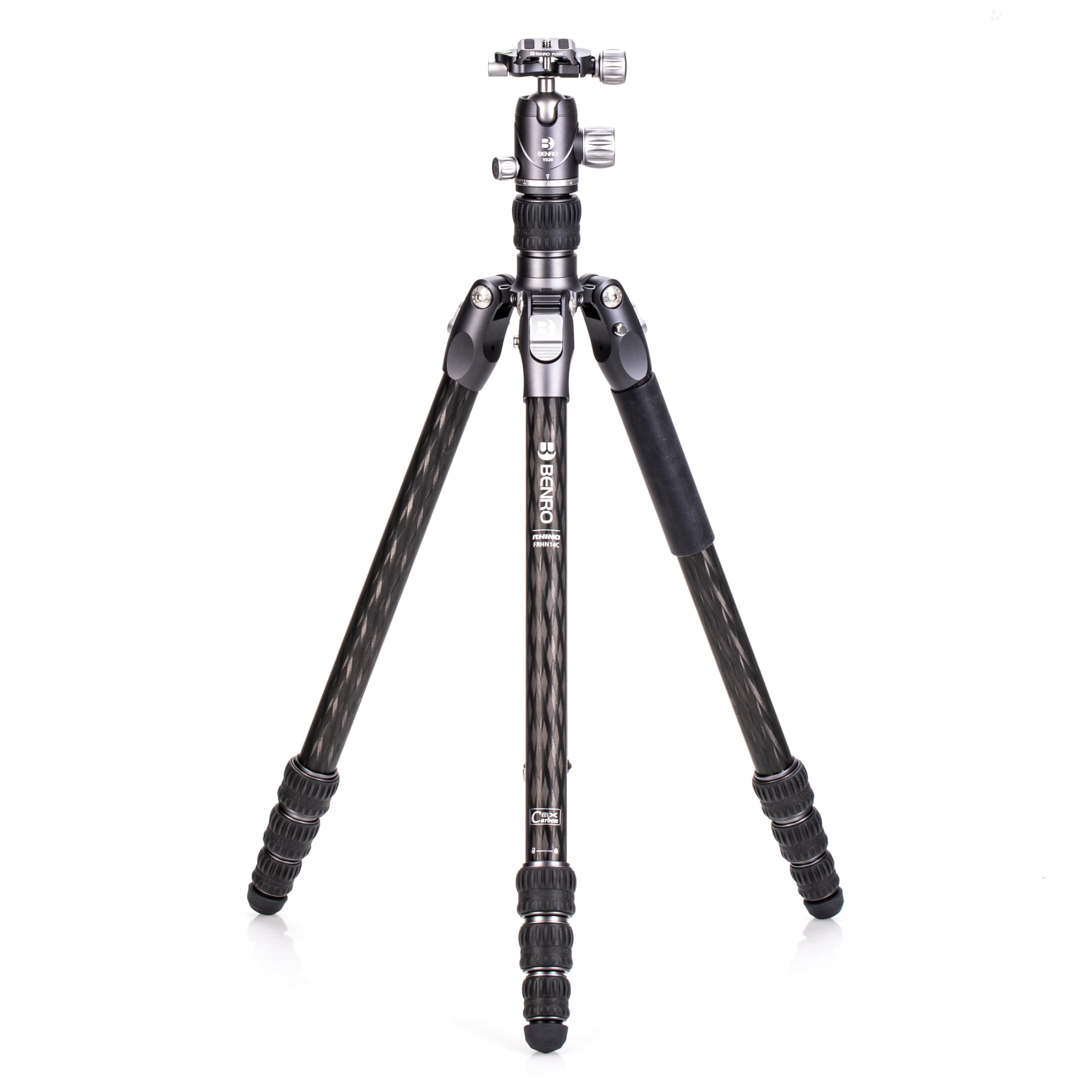 Benro Rhino Series FRHN14C Carbon Fibre Tripod and VX20 4 sections head