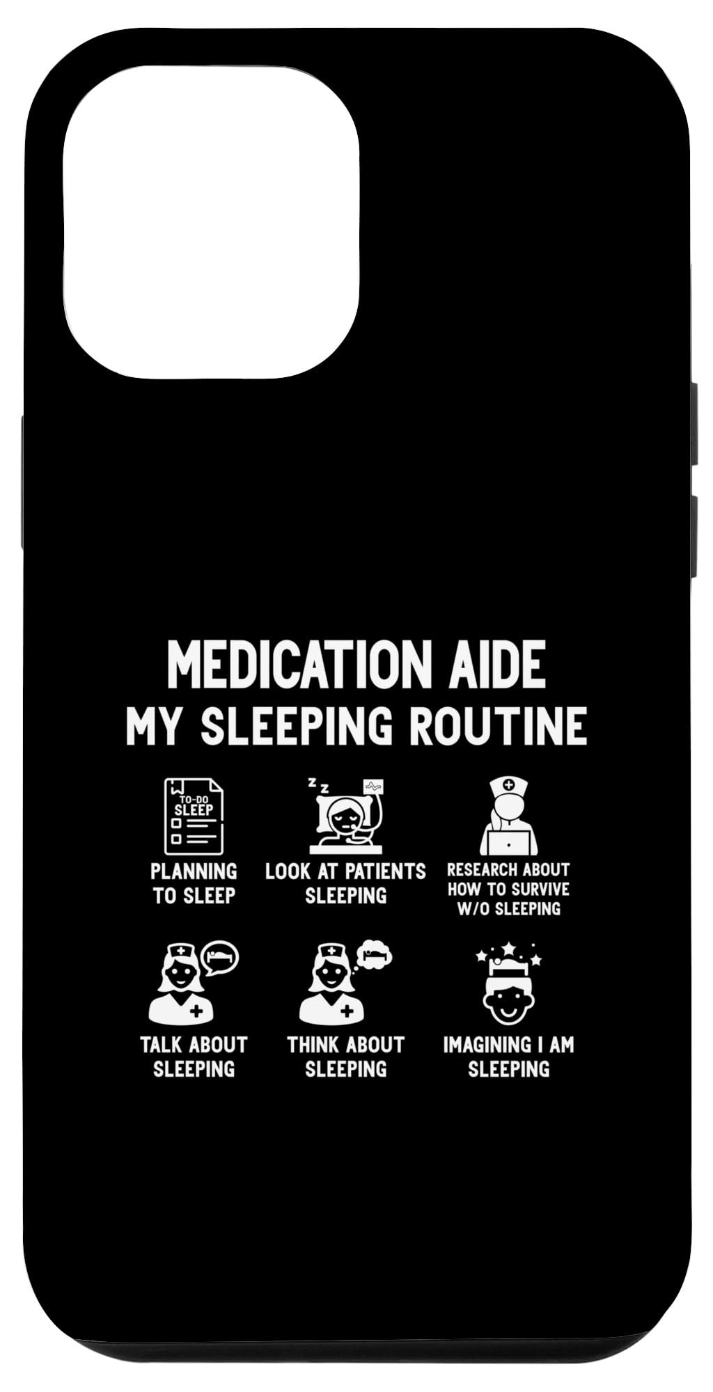 iPhone 15 Pro Max Medication Aide Med Aide Case