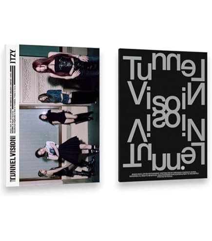 Amazon.com: IT'ZY 11th Mini Album TUNNEL VISION Photobook BOX