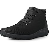 AEHAO Men's Non Slip Work Boots Slip Resistant Chef Shoes for Food Service Kitchen Restaurant Working Ankle Boot Casual Outdoor Walking Booties Waterproof