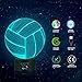 Elstey Volleyball 3D Lamp Optical Illusion Night Light, 7 Color Changing Touch Switch Acrylic Flat & ABS Base & USB Cable Decoration Lamps for Christmas Gift