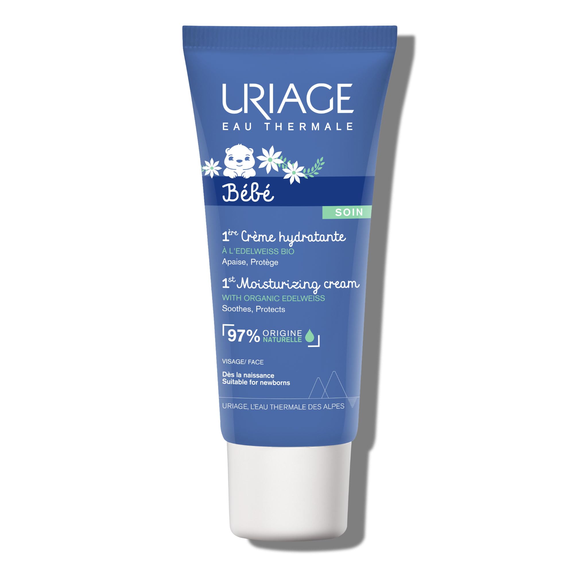 Uriage Bebe 1St Moisturising Face Cream 40ml, White (982696623)