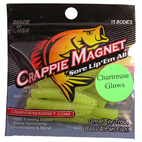 Leland Lures 1 3/4" Crappie (15 Pack), Blakes Glow Pricepulse