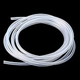 Metaland 1/8" ID Silicone Tubing, Food Grade 1/8" ID x 3/16" OD 10 Feet Length Pure Silicone Hoses High Temp for Home Brewing