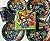 Extreme Sports BMX Skate Board Rollerblade Party Package 9" Plates (12) 7" Plates (12) Napkins (16) Party Hats (12) Party Horns (12)
