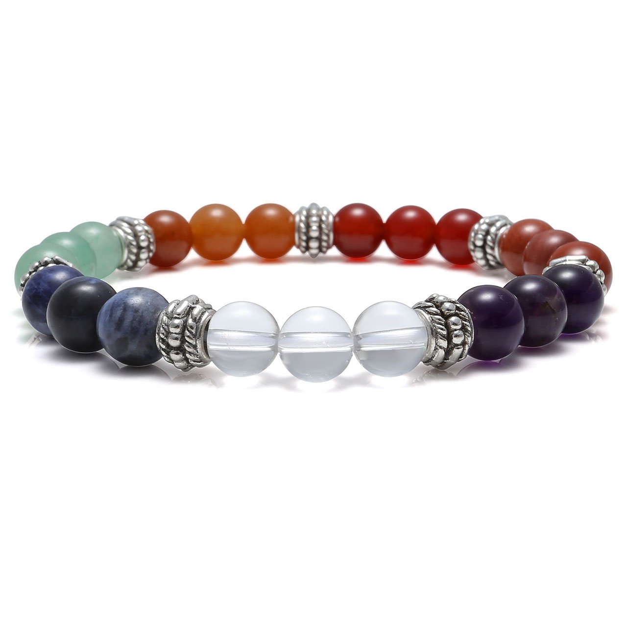 QGEM 7 Chakra Gems Tree of Life SetMoney Tree+ Irregular Chakra Stones+ Chakra Brarcelet Reiki Healing Feng Shui Spiritual Decor Ornaments