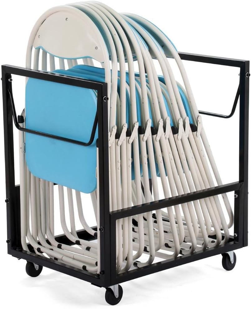 Best black folding chairs with rack