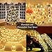 KASHIO Photo Clip String Lights, 50LED String Lights with Clips 8 Modes 16.4ft Waterproof, USB＆Battery Powered String Lights, Fairy Lights for Christmas Bedroom Wedding Party Birthday