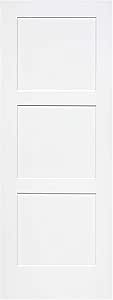 Amazon.com: 3-Panel Door, Kimberly Bay Interior Slab Shaker White