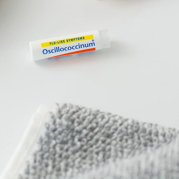 BOIRON OSCILLOCOCCINUM FOR RELIEF FROM FLU-LIKE SYMPTOMS OF BODY ACHES, HEADACHE, FEVER, CHILLS, AND FATIGUE – 30 DOSES