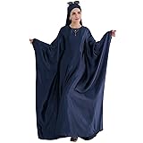 khalat Abaya Muslim Dress Women Satin Prayer Dress
