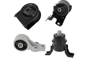 labwork 4Pcs Transmission Engine Motor Mount Set Silver Replacement for Escape Tribute Mariner 2.3L 2.5L 3.0L 2005-2012 Repla