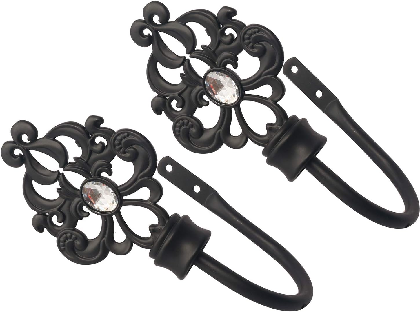 Curtain Holdbacks tiebacks Curtain Hooks Hanger, set of 2