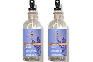 Bath & Body Works Aromatherapy Lavender Vanilla Stress Relief Pillow Mist, 5.3 Fl Oz, 2-Pack (Lavender Vanilla)