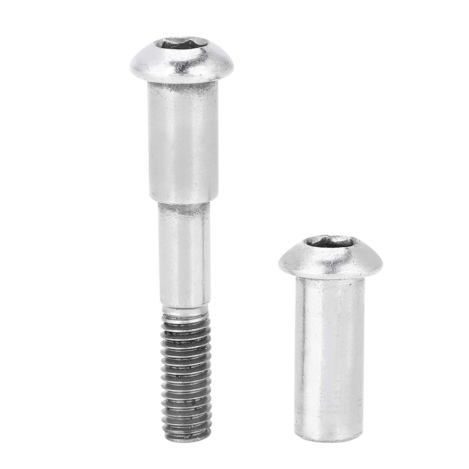 Fixed Bolt Screw, Front Rear Axle Bolt M365 Stem Bolt Folding Shaft Locking Screw Fixed Bolt Replacement Parts for M365 Scooter Folding Electric Bicycle