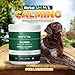 Herbal Vet Dog Calming Powder For Stress & Anxiety Relief Infused with Hemp Oil Extract - For Large Dogs(10 OZ) -Certified Organic By ECO - Made In USA In a Human Grade Facility (10 OZ for large dogs)