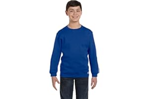 RUSSELL ATHLETIC Russell Youth Dri-Power Fleece Hoodies & Sweatshirts, Moisture Wicking, Sizes S-XL