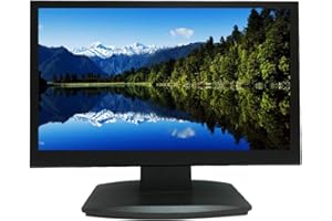 101 AV INC 101AV Professional LED Security Monitor, 23.6 Inch HD-TVI, AHD, CVI & CVBS Analog HD 16:9, 1x HDMI & 2X BNC Inputs for CCTV DVR Office & Home Security Camera System