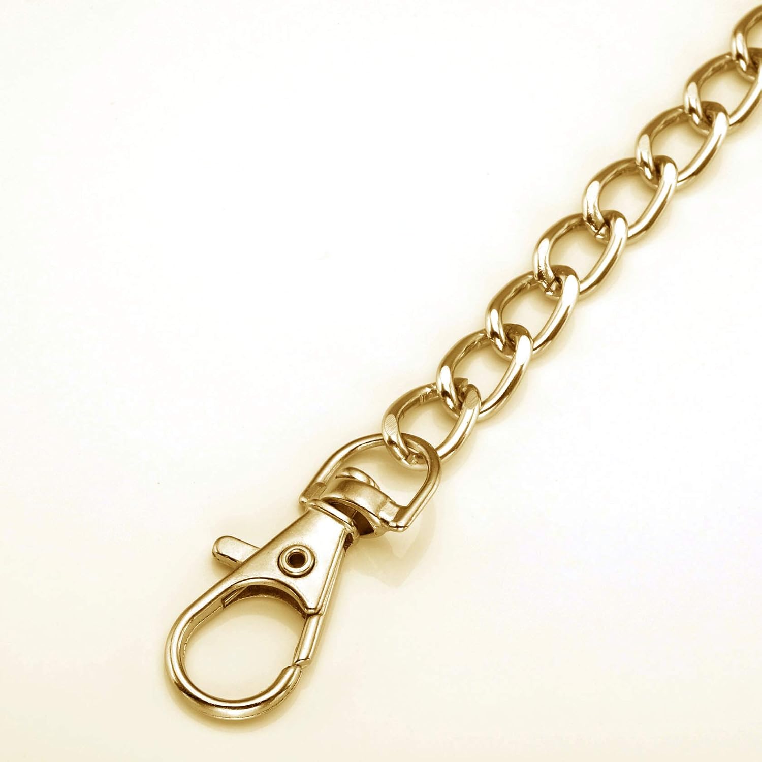 Milakoo 3 Layers Punk Blet Chain for Biker Trucker Motorcycle Pants Jeans Chain, Gold - Image 4