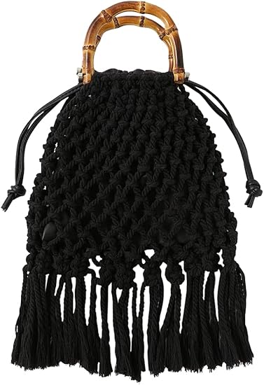 Amazon マウジー 鞄 ショルダーバッグ Macrame Fringe バッグ 010esk51 0430 Free Size ブラック レディーズ Moussy マウジー ショルダーバッグ