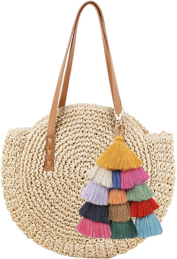 woven purse round