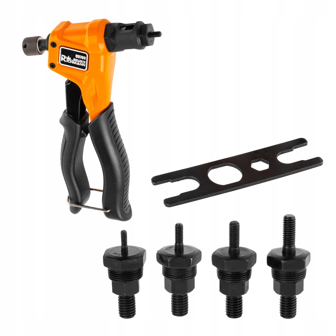 Richmann Exclusive Heavy Duty Hand nut Riveter Compact Size 200 mm M3, M4, M5, M6 (C0709)