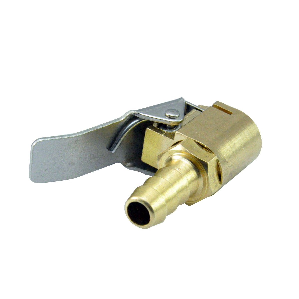 AutoEC Open Flow Air Chuck with Lock Tire Inflator Valve Connector