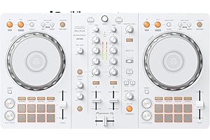 Pioneer DJ DDJ-FLX4 2 Channel - 8 Performance Pads - Rekordbox and Serato Software Included - USB Powered - DJ Mixer System W