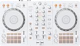 Pioneer DJ DDJ-FLX4 2-deck rekordbox and Serato DJ Controller - White, Limited Edition