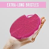 flexii Silicone Body Scrubber Premium Exfoliator Pink view 5