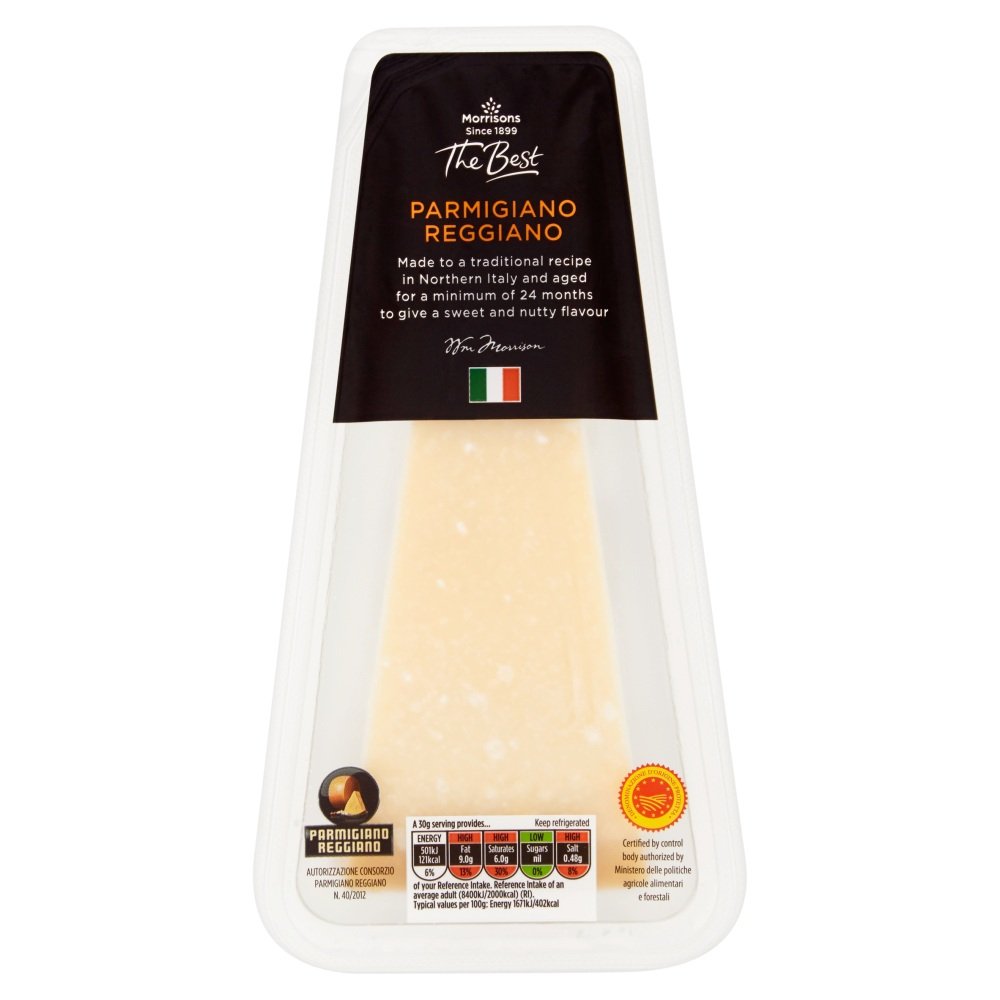 Morrisons The Best Parmigiano Reggiano, 170 g Amazon.co.uk Grocery