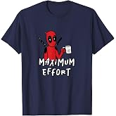 Marvel Studios Deadpool &amp; Wolverine Maximum Effort Coffee T-Shirt