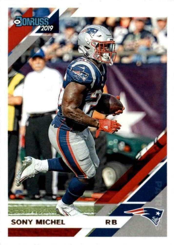 Amazon Com Sony Michel 2019 Donruss Football 48 Card Lot New England Patriots 163 Unsigned Football Cards Sports Collectibles