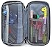 VASCHY Pencil Case, Medium Size Pen/Pencil Holder Pouch Bag with Double Zippers for Work School/Medical Gear Pouch Gray