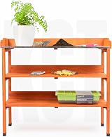 DAbboo Wooden Garden Greenhouse Potting Bench Table Workstation view 2