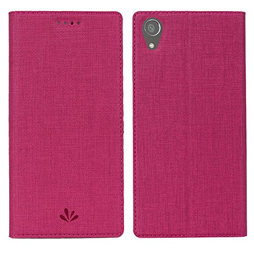 Feitenn sony xperia xa1 plus premium flip leather pu wa…