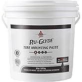 AGS Ru-Glyde Tire Mounting Paste - 8lb Pail - Premium Quality Tire Mounting Lubricant, Ensures Smooth, Efficient Tire Installation - Perfect for Automotive/Industrial Use - Prevents Rim/Tire Damage