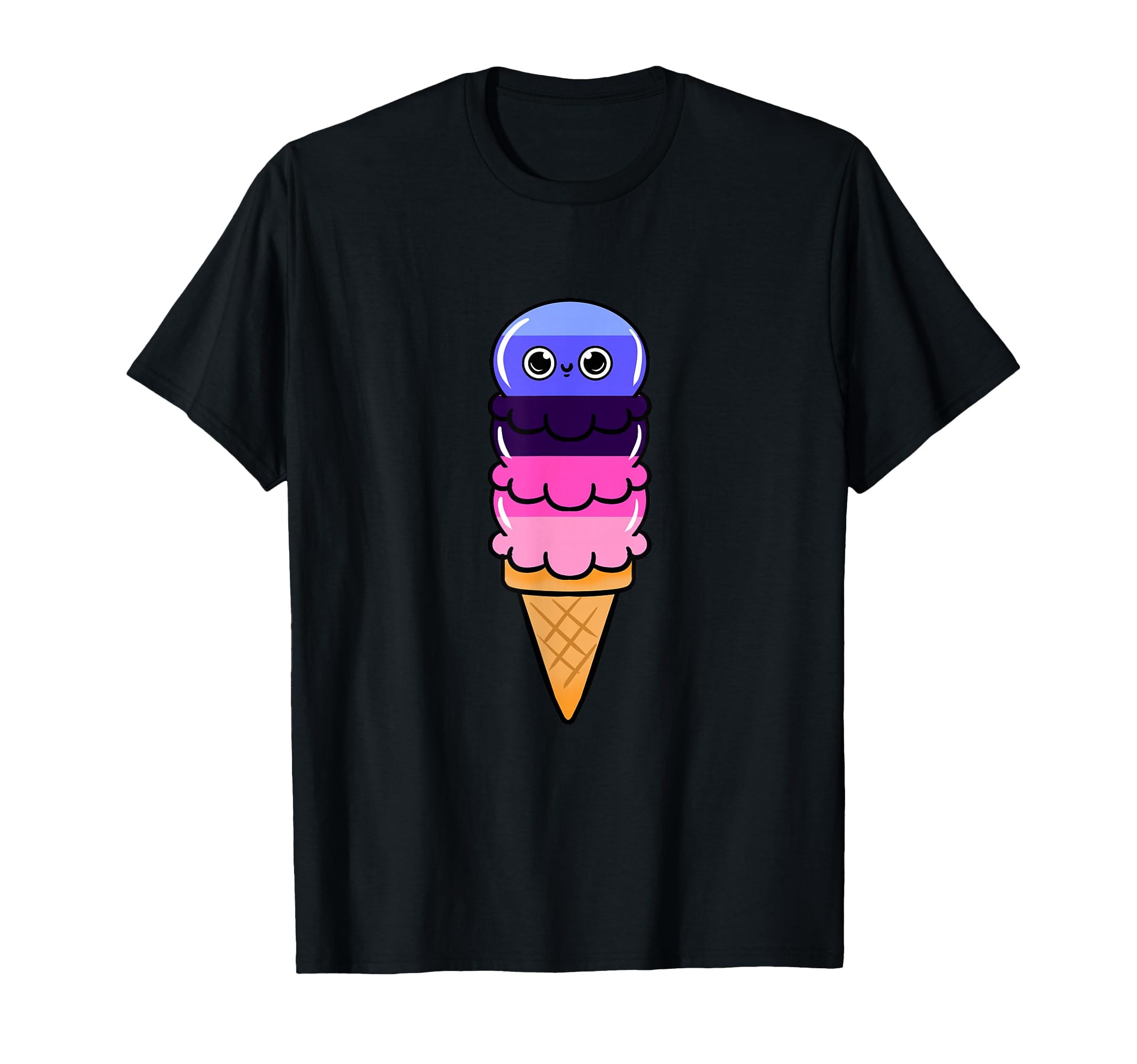Omnisexual Ice Cream Omnisexual Pride T-Shirt