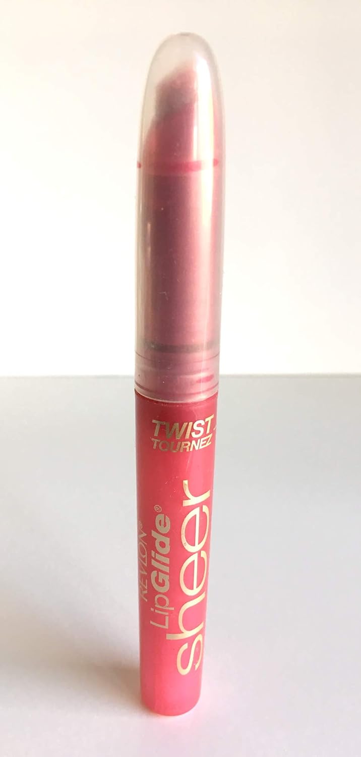 Revlon LipGlide Sheer Color Gloss, Sheerly Cherry, 0.06 fl oz (1.9 ml).