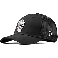 Branded Bills Sugar Skull Classic Snapback, Black Multicam(OSFA