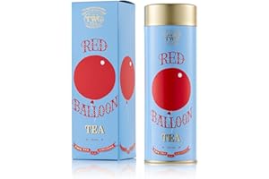 TWG Tea | Red Balloon Tea | Rooibos Tea | Coconut & Blueberries | Haute Couture Tin, 100g | Gift Set