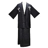 Japanese Mens Traditional Kimono Samurai Hakama