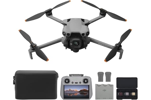 DJI Mini 5 Pro Fly More Combo Plus with DJI RC 2, Drone with Camera, 1-Inch CMOS, 4K Drone for Beginners, Obstacle Sensing, A