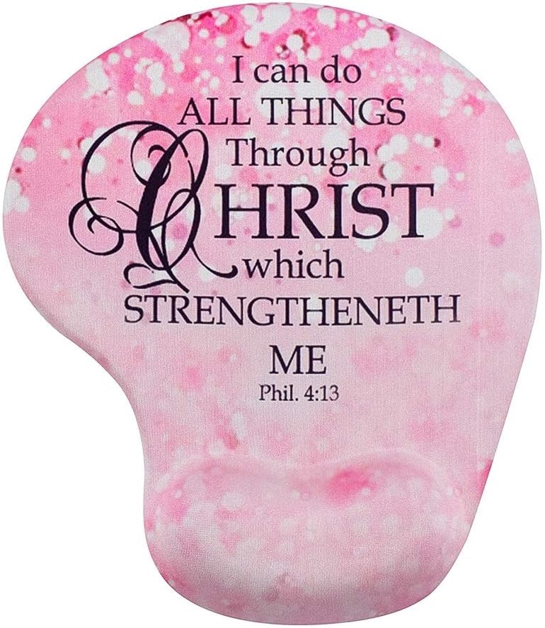 Pink Ergonomic Mouse Pad