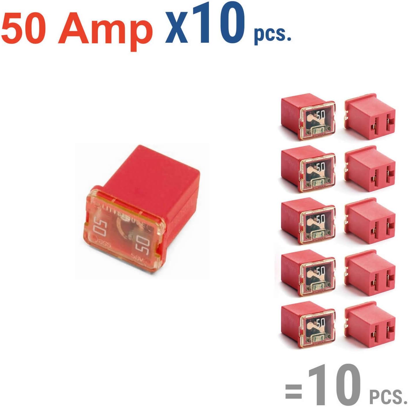 Jcase Fuse Kit Mini Jcase Fuse Assortment LOW PROFILE 30A Fit for Ford