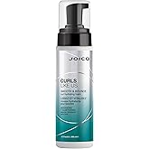 Joico Curls Like Us Smooth & Bounce Curl Hydrating Foam - For Curly Hair, Reduce Frizz, Enhance Curl Patterns, 72-Hour Humidi